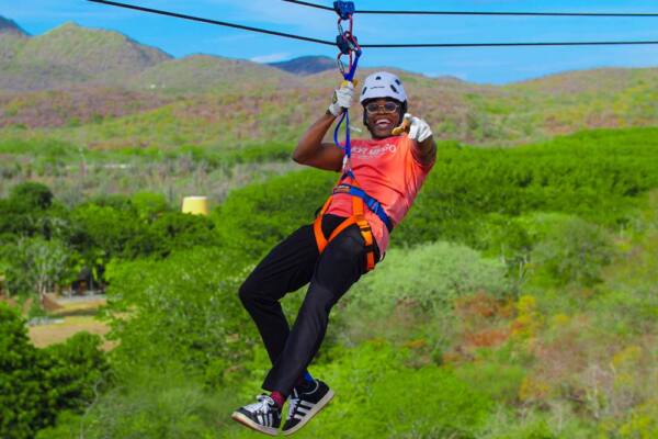 Zipline op Curaçao